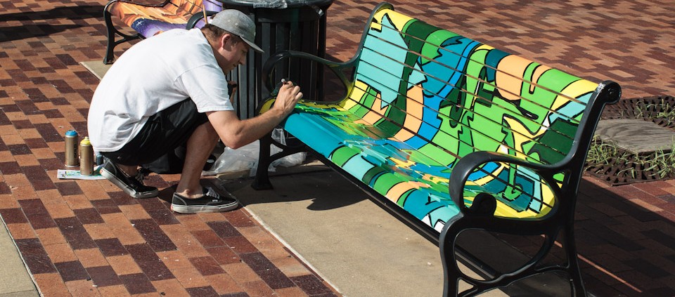 marking a bench 4